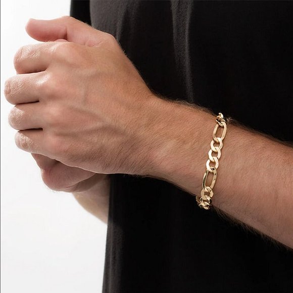 Figaro Bracelet - 8mm - Men Mens 8\